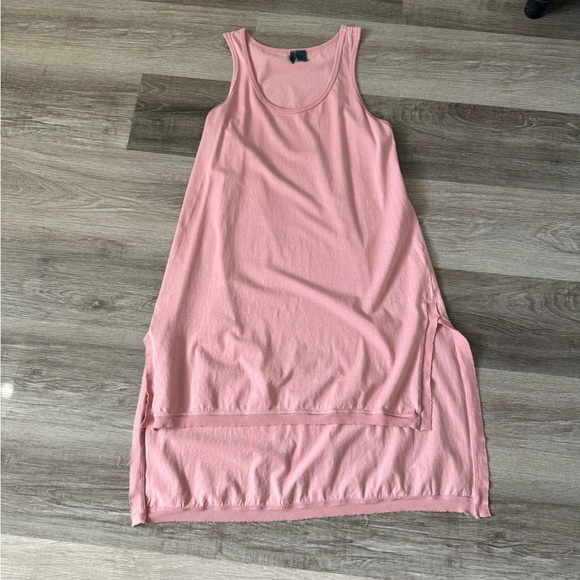 Anthropologie Left of Center tank tunic dress small pink - Picture 9 of 14
